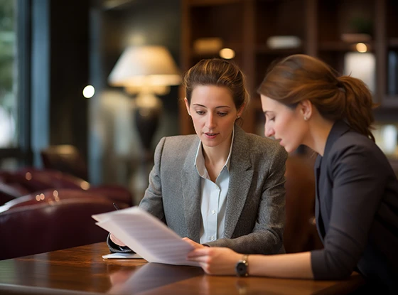 In-Depth Interview Services with researchers analysing participant feedback and reviewing qualitative interview documents.